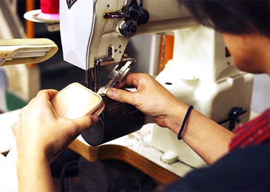 「ミシン縫い」という熟練の縫製技術
